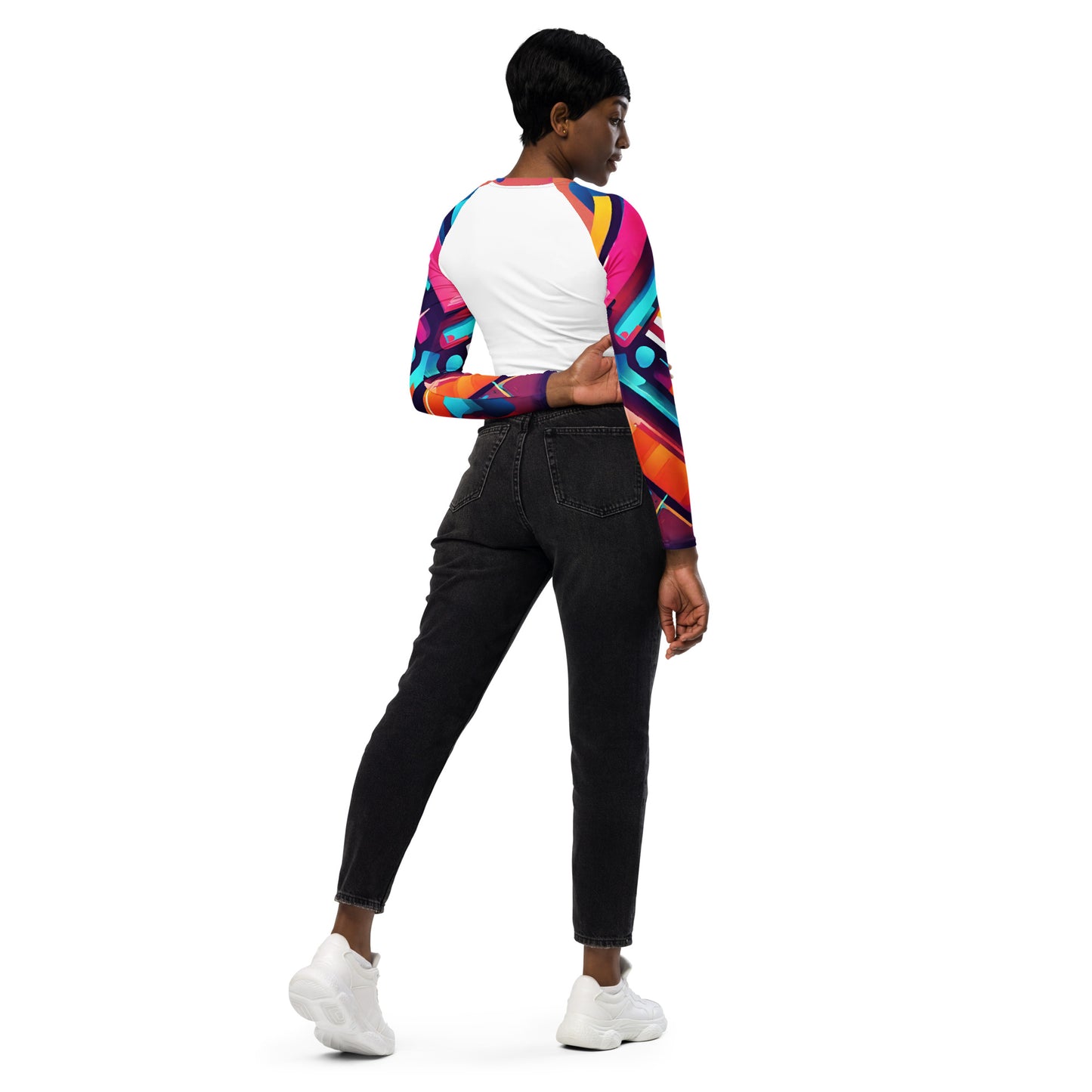 MOMPreneur Long-sleeve crop top-Aviana Legacy Collections